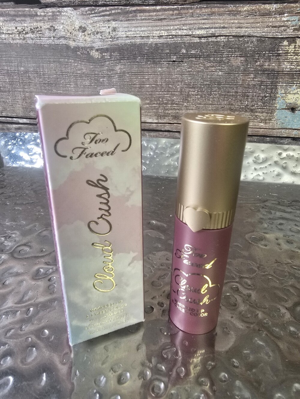 Too Faced Cloud Crush Whipped Lip & Cheek Color – Bed of Roses, NEW